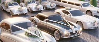 Аренда автомобилей на свадьбу: как создать незабываемый образ