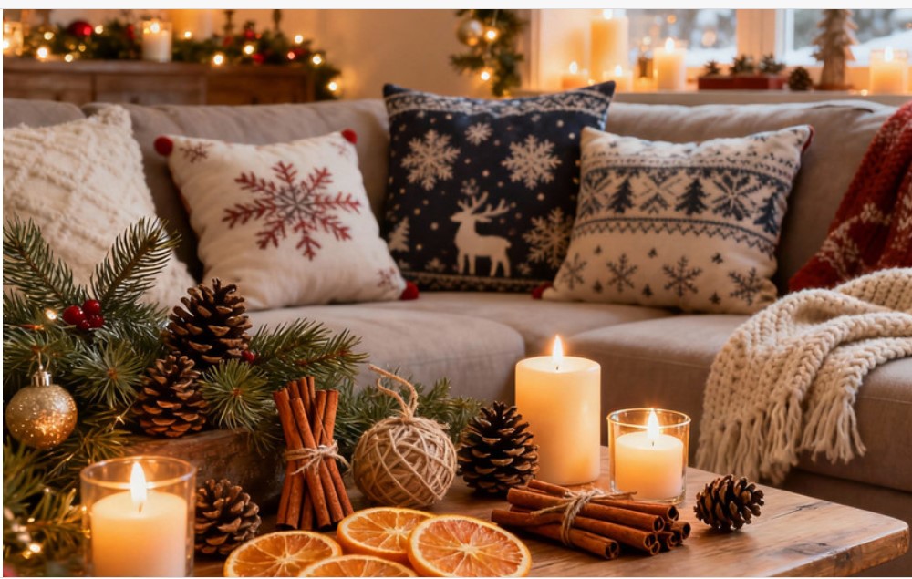 Как оформить дом к Новому году по-новому: свежие идеи и уютные акценты