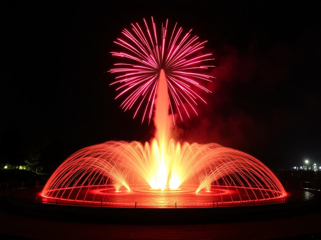 Фейерверк-фонтан: как выбрать зрелище, которое безопасно порадует всех
